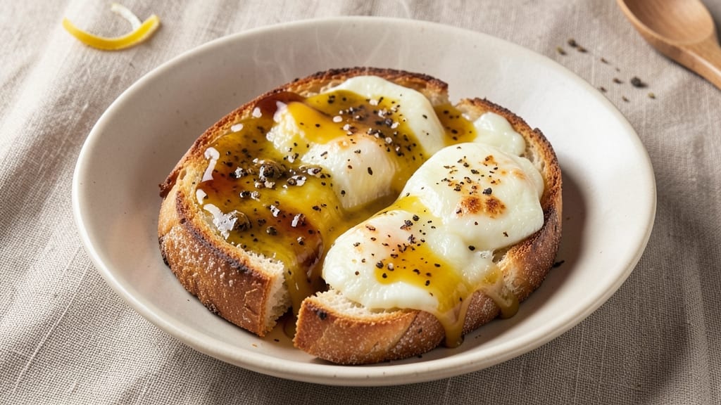 85 Degrees Garlic Cheese Bread Recipe: Pizza Oven Crisp With Gooey Pull-Apart Stretches