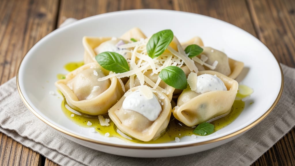 Asiago Cheese Tortellini Recipe: Buttery Pillowy Pockets With Al Dente Bite