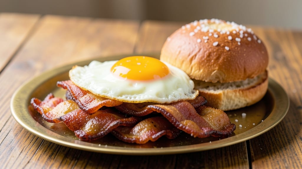 Bacon, Egg, and Cheese NYC Recipe: Crispy Sizzle, Runny Yolks, and Crunchy Toast