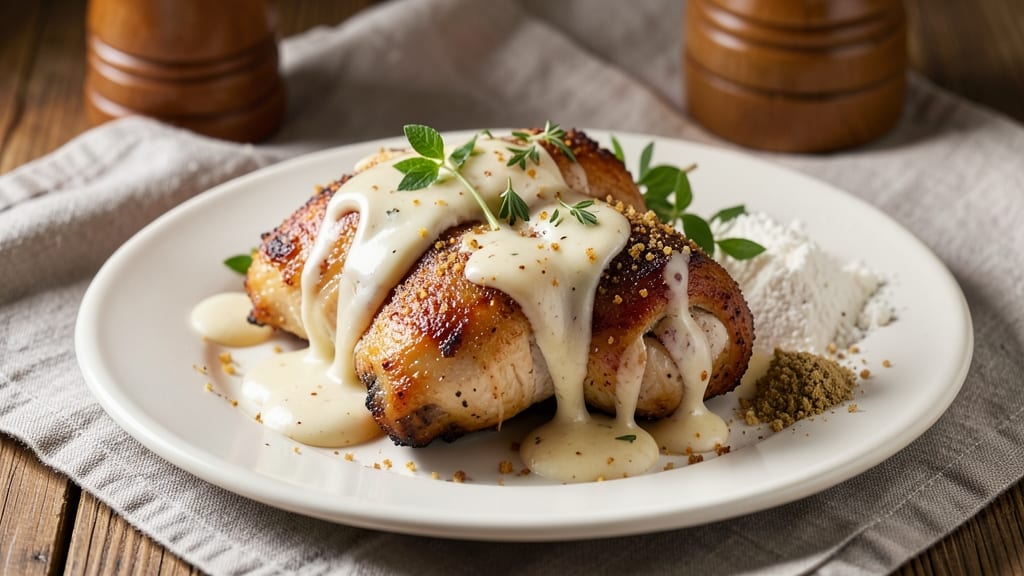 Baked Chicken Mayo Cheese Recipe: Crispy Top, Melty Cheese Magic
