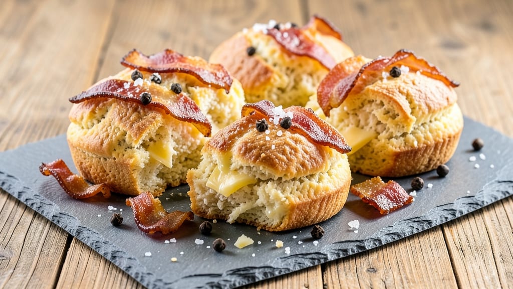 Bacon Cheese Scones Recipe Easy: Flaky Layers With Smoky-Sweet Bite